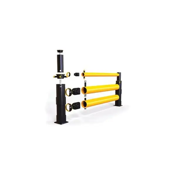 Sicherheitsabsperrung A-SAFE, iFlex Atlas Double Traffic Barrier Plus – 8 m