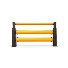 Sicherheitsabsperrung A-SAFE, iFlex Atlas Double Traffic Barrier Plus – 8 m
