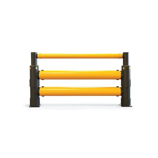 Sicherheitsabsperrung A-SAFE, iFlex Atlas Double Traffic Barrier Plus – 8 m