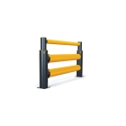 Sicherheitsabsperrung A-SAFE, iFlex Double Traffic Barrier Plus – 0,8 m
