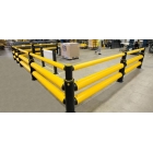 Sicherheitsabsperrung A-SAFE, iFlex Double Traffic Barrier Plus – 0,8 m