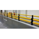 Sicherheitsabsperrung A-SAFE, iFlex Double Traffic Barrier Plus – 0,8 m