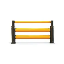 Sicherheitsabsperrung A-SAFE, iFlex Double Traffic Barrier Plus – 8,6 m