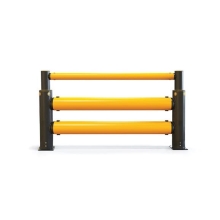 Sicherheitsabsperrung A-SAFE, iFlex Double Traffic Barrier Plus – 9,6 m