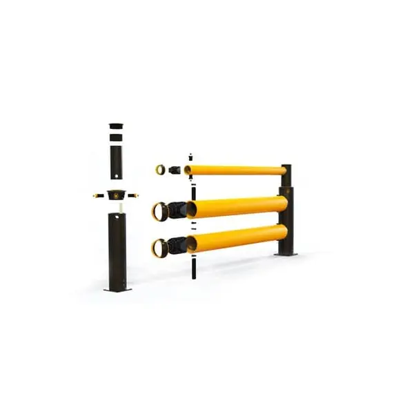 Sicherheitsabsperrung A-SAFE, iFlex Double Traffic Barrier Plus – 9 m