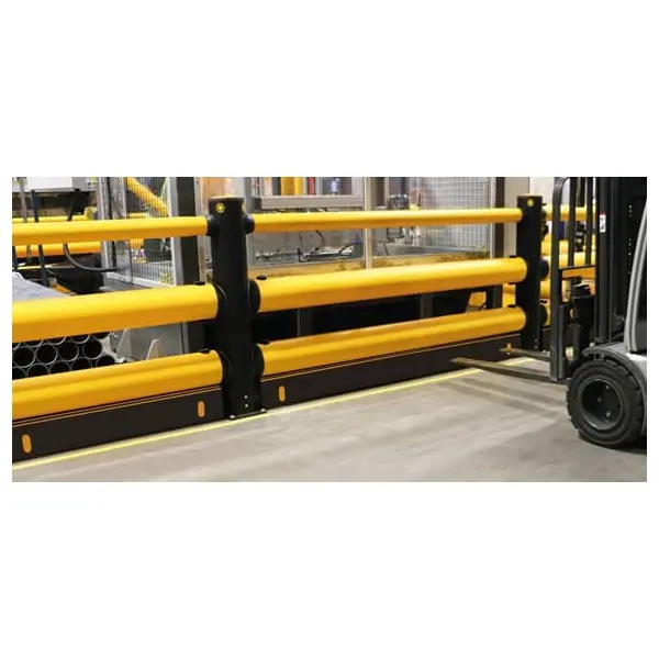 Sicherheitsabsperrung A-SAFE, iFlex Double Traffic Barrier Plus – 9 m