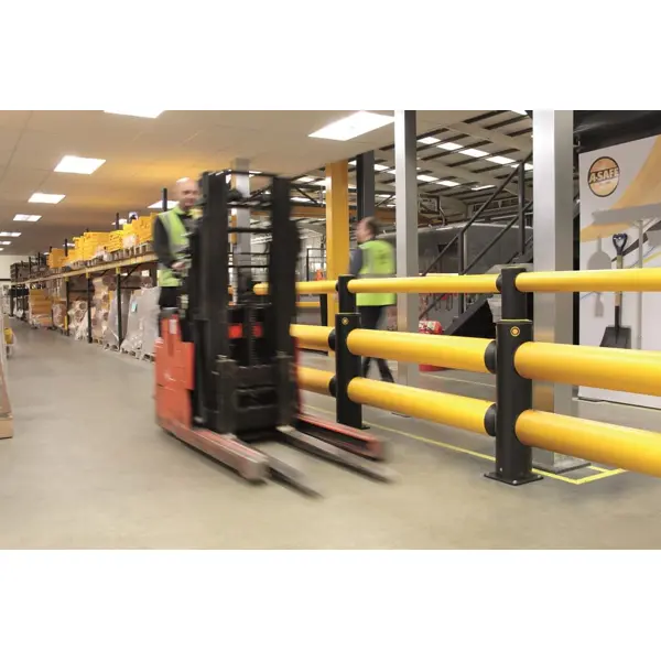 Sicherheitsabsperrung A-SAFE, iFlex Double Traffic Barrier Plus – 9 m