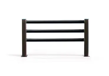 Sicherheitsabsperrung A-SAFE, iFlex Pedestrian Barrier 3-Holme für Tiefkühlbereich