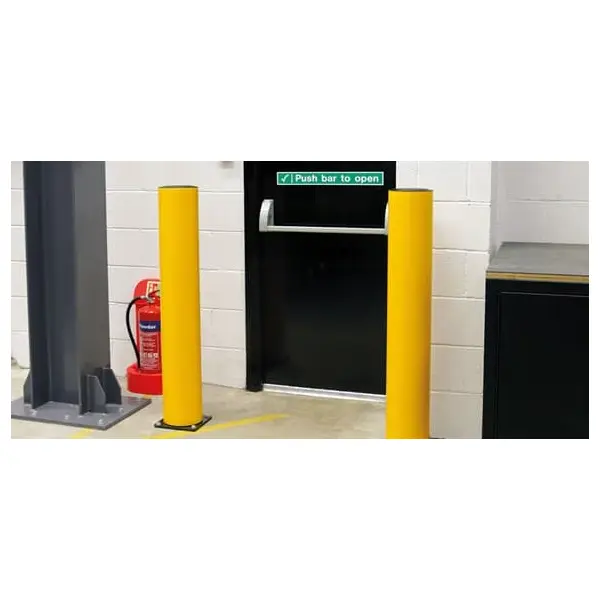 Bezpečnostní zábrana ASAFE, iFlex sloup Bollard – žlutá, v. 1200 mm, pr. 190 mm