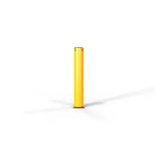 Sicherheitsabsperrung A-SAFE, iFlex Säule Bollard – gelb, h.835 mm, D.190 mm
