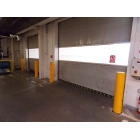 Sicherheitsabsperrung A-SAFE, iFlex Säule Bollard – gelb, H. 835 mm, D. 210 mm