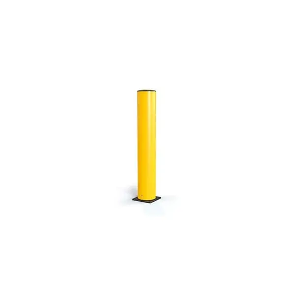 Sicherheitsabsperrung A-SAFE, iFlex Säule Bollard – gelb, h.835 mm, D.210 mm