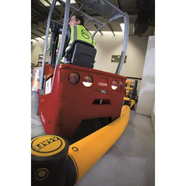 Sicherheitsabsperrung A-SAFE, iFlex Single Traffic Barrier hoch – 1 m