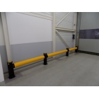 Sicherheitsabsperrung A-SAFE, iFlex Single Traffic Barrier hoch – 1 m