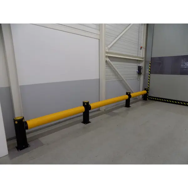 Sicherheitsabsperrung A-SAFE, iFlex Single Traffic Barrier hoch – 1 m