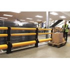 Sicherheitsabsperrung A-SAFE, iFlex Single Traffic Barrier Plus, hoch – 0,8 m