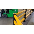 Sicherheitsabsperrung A-SAFE, iFlex Single Traffic Barrier Plus, hoch – 0,8 m
