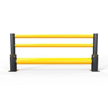 Sicherheitsabsperrung A-SAFE, iFlex Single Traffic Barrier Plus, hoch – 1 m