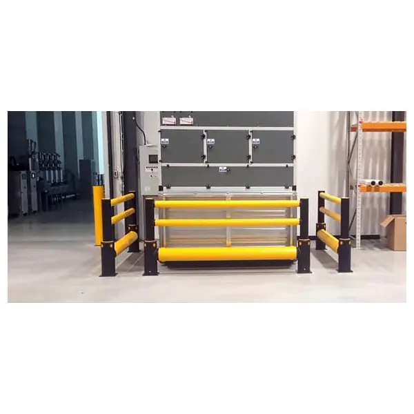 Sicherheitsabsperrung A-SAFE, iFlex Single Traffic Barrier Plus, hoch – 10 m