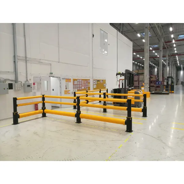 Sicherheitsabsperrung A-SAFE, iFlex Single Traffic Barrier Plus, hoch – 10 m