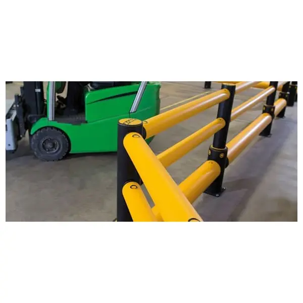 Sicherheitsabsperrung A-SAFE, iFlex Single Traffic Barrier Plus, hoch – 9,8 m
