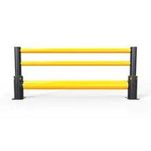 Sicherheitsabsperrung A-SAFE, iFlex Single Traffic Barrier Plus, hoch – 9,8 m