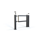 Sicherheitsabsperrung A-SAFE, kurzes selbstschließendes Flügeltor Swing Gate – 1000 mm