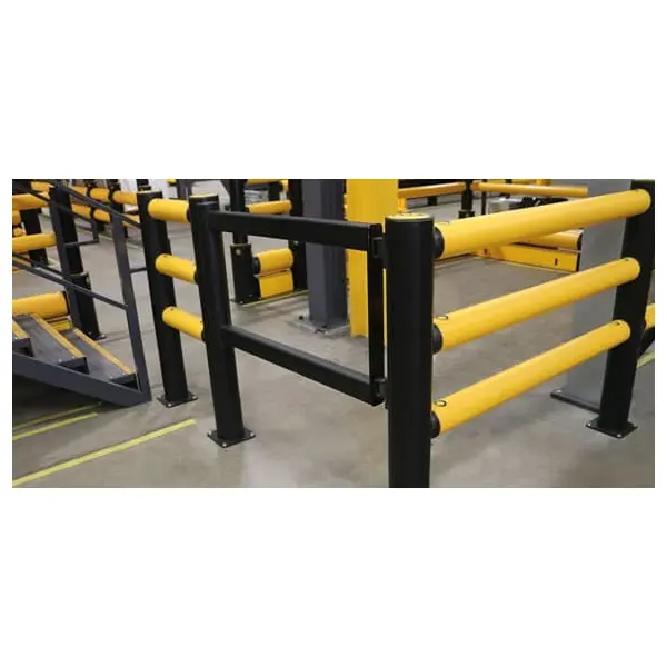 Sicherheitsabsperrung A-SAFE, kurzes selbstschließendes Flügeltor Swing Gate – 1000 mm