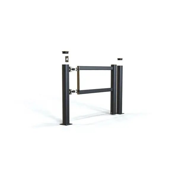 Sicherheitsabsperrung A-SAFE, kurzes selbstschließendes Flügeltor Swing Gate – 1100 mm