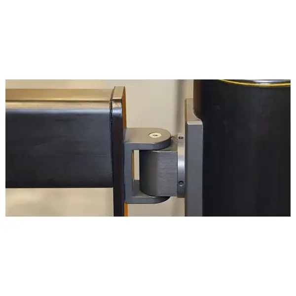 Sicherheitsabsperrung A-SAFE, kurzes selbstschließendes Flügeltor Swing Gate – 1100 mm