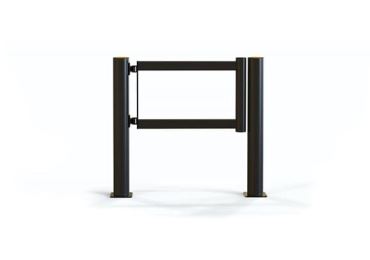 Sicherheitsabsperrung A-SAFE, kurzes selbstschließendes Flügeltor Swing Gate