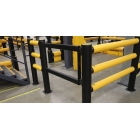 Bezpečnostná zábrana A-SAFE, dlhá krídlová kyvná bránka Swing Gate – 1300 mm