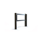 Sicherheitsabsperrung A-SAFE, langes Flügeltor Swing Gate – 2000 mm