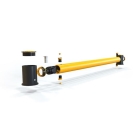 Sicherheitsabsperrung A-SAFE, mFlex Single micro Barrier GroundLevel – 1,3 m