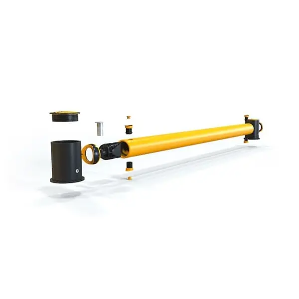 Sicherheitsabsperrung A-SAFE, mFlex Single micro Barrier GroundLevel – 8,3 m
