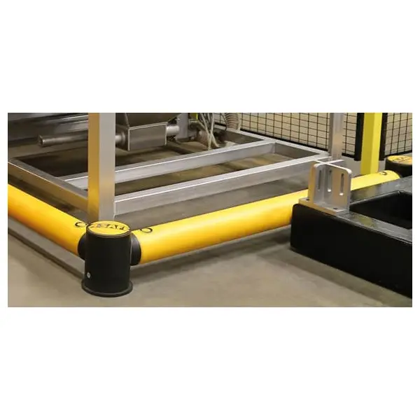 Sicherheitsabsperrung A-SAFE, mFlex Single micro Barrier GroundLevel – 8,3 m
