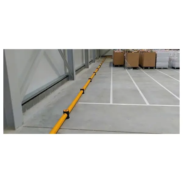 Sicherheitsabsperrung A-SAFE, mFlex Single micro Barrier GroundLevel – 8,3 m