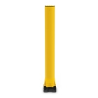 Sicherheitsabsperrung A-SAFE, Monoplex Bollard – gelb, h.1135 mm, D.130 mm, nur Innenbereich