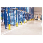 Sicherheitsabsperrung A-SAFE, Regalständerschutz iFlex RackGuard für Tiefkühlbereich
