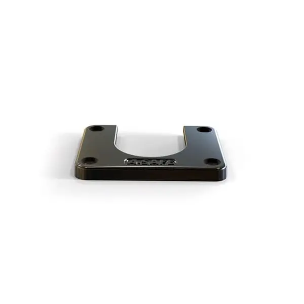 Sicherheitsabsperrung A-SAFE, Sicherheitsfuß Slider Plate für Pfosten D.130 mm