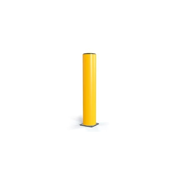 Sicherheitsabsperrung A-SAFE, stoßfeste Säule HeavyDuty Bollard – gelb, H. 1200 mm, D. 210 mm