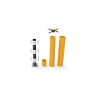 Bezpečnostná zábrana A-SAFE, nárazuodolný stĺp HeavyDuty Bollard – žltá, v. 1200 mm, pr. 210 mm