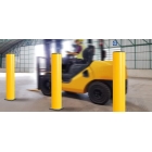 Bezpečnostná zábrana A-SAFE, nárazuodolný stĺp HeavyDuty Bollard – žltá, v. 1200 mm, pr. 210 mm