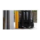 Bezpečnostná zábrana A-SAFE, nárazuodolný stĺp HeavyDuty Bollard – žltá, v. 1200 mm, pr. 210 mm