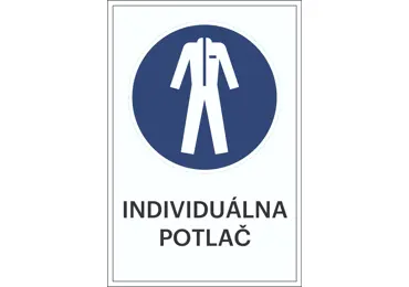 Sicherheitsbefehlkennzeichnung – Schutzkleidung benutzen + individueller Text