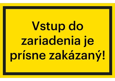 Sicherheitsmarkierung – Zutritt verboten