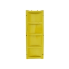 Stahl-Retarder – Kabelbrücke 25 km/h, 40 t – 1000×360×50 mm, gelb