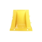 Stahl-Retarder – Kabelbrücke 25 km/h, 40 t–250×360×50 mm, gelb