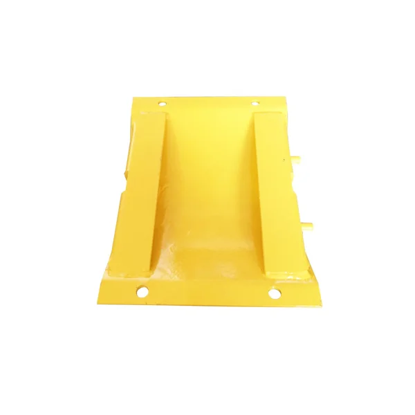 Stahl-Retarder – Kabelbrücke 25 km/h, 40 t–250×360×50 mm, gelb