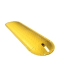 Stahl-Retarder – Kabelbrücke 25 km/h, 40t – 1000×360×50 mm, gelb